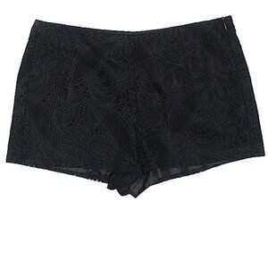 NWT Forever 21 Black Lace Dress Shorts Size S